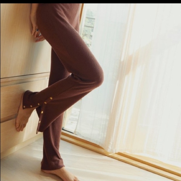 Anthropologie Pants - ✨50% OFF✨ Anthropologie snap lounge pants
